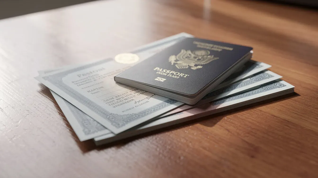 Support Documents for a British Passport Application